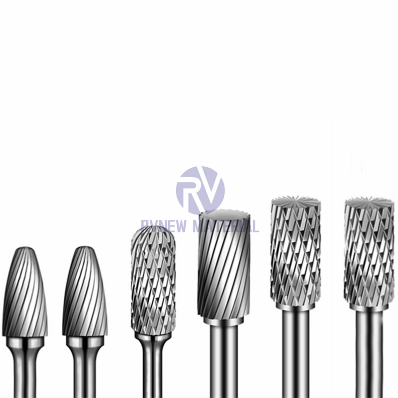 Single Cut Cemented Carbide Burrs Rotary Files
