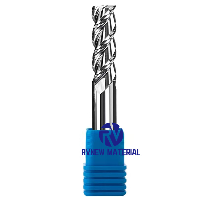 Solid Carbide Flat End Mill for Aluminum