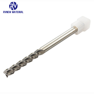 Solid carbide end mills milling tools for aluminum